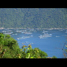 Nach dem Pass blickten wir auf die Vũng Rô Bucht